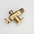 Hand Held Shower Holder with Hose Connector Shower Head Shut Off Valve,Shower Wand Holder Wall Mount,Handheld Shower Handle Sprayer Holder Attachm...