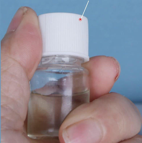 10PCS 5ml Plastic Bottles Lab Cylindrical Chemical Reagent Bottle Lab Wide Mouth Small Plastic Water Bottles Reagent Bottle Liquid Bottle Solid Po...
