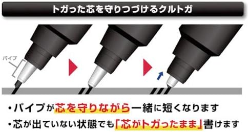 Uni Mechanical Pencil Kurutoga Pipe Slide Model 0.5mm, Blue Body (M54521P.33)...