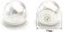 10mm Round White Pearl Buttons for Sewing, Shirts, Skirts, Wedding Dresses, Handmade Decorations, DIY Crafts (50pcs 10mm(0.394inch))...