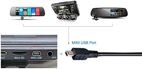 Nuvi 1490 USB Data Cable Charging Cord Compatible for Garmin nuvi 1300 1350T 1350LMT 1390LMT 1390T 1450LMT 1490LMT 2455LMT 2457LMT 2495LMT 2497LMT...
