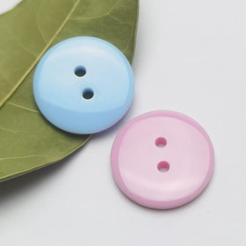 Libiline 3/4"(20mm) Mix Lots 100pcs Resin Button Solid Color 2Holes Craft Clothes Sewing Cards Making Sweater Shirt (3/4"(20mm), Multi-colored)...