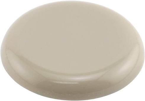 Prime-Line MP75141 1-11/16 In. Round Adhesive Tan Hard Plastic Slider (4 Pack)...