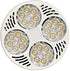 LED PAR30 Spotlight 35W 2900 Lumen 10000K 45° Cool White for Jewelry Lighting for Commercial Lighting...
