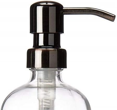 Soap Dispenser Pump Replacement/Liquor Bottle Soap Pumps, Gun Metal Bronze Soap Pumps 2-Pack...