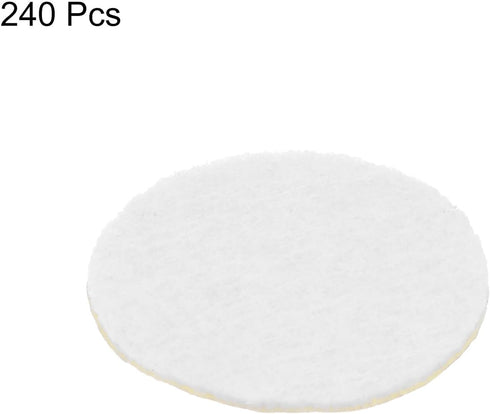 240pcs Round Adhesive Felt Circles, 20mm 3/4" Pre Cut Felt Craft Stickers Non-Woven Mini Felt Fabric Circles for DIY Sewing Handcraft Cut Projects...