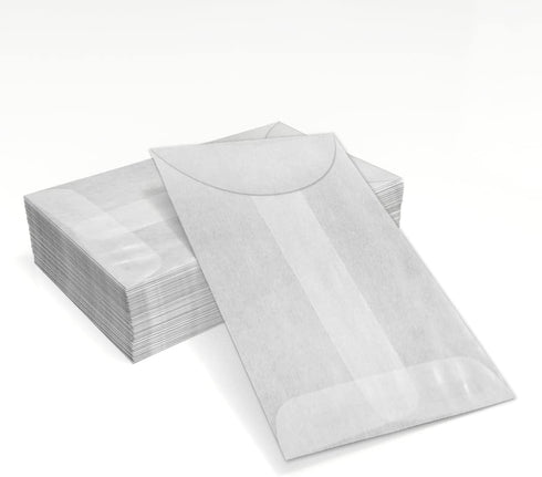 LUXPaper #1 Coin Envelopes | 2 1/4" x 3 1/2" | Glassine | 30lb. Text | 100 Qty...