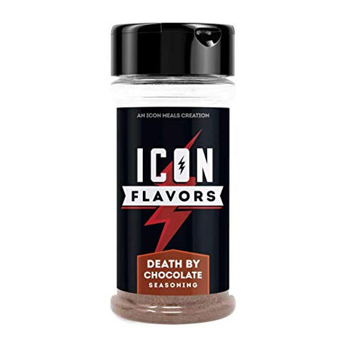 ICON Meals Gluten Free Zero Calorie Seasonings, Meal Prep, Flavor Enhancer, Keto Approved, Real Ingredients, Amazing Taste, Low Carb (Death by Cho...