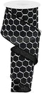 Craig Bachman Chicken Wire Canvas Wired Edge Ribbon - 10 Yards (Black, White, 2.5") - Craft Floral Arrangement Gift Wrapping Wired Edge Ribbon...