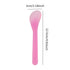 100 Pcs Plastic Cosmetic Mask Mixing Spoon Spatulas, Multicolor 5 Inch Face Mask Spoon for Cream Facial Skin Care Spoon...