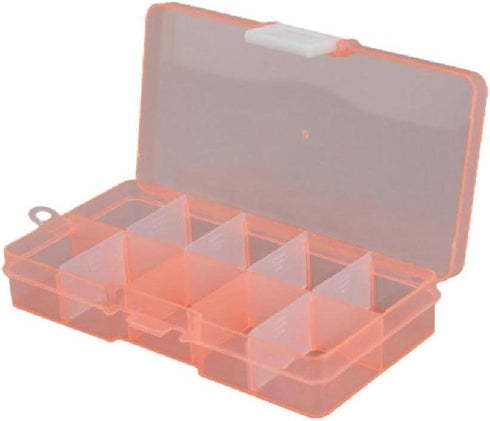 Clear Plastic Storage Box 10 Compartment with Sealing Lid Container for Case for Small Jewelry for Pill multi compartment storage box small...