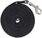 Cotton Web Dog Training Lead Black (20-Feet)...