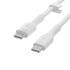 Belkin BoostCharge Flex Silicone USB-C to USB-C Cable (3M/10FT), MFi-Certified Charging Cable for iPhone 15 Series, Samsung Galaxy Series, Google ...