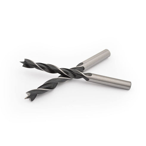 8pcs Wood Drill Bits Set, Carbon Steel Twist Brad Point Drill Bits Woodworking Bore Holes Durable Drilling Tools Kit with Storage Case for Wooden ...