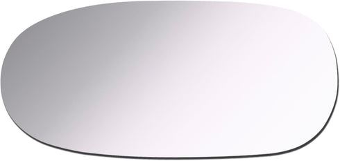 Mirror Glass fit for 1997 1998 1999 2000 2001 2002 2003 2004 Chevy Corvette Driver Left Side Mirror Glass LH No Backing Plate Flat Including Adhes...