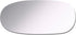 Mirror Glass fit for 1997 1998 1999 2000 2001 2002 2003 2004 Chevy Corvette Driver Left Side Mirror Glass LH No Backing Plate Flat Including Adhes...