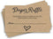 All Ewired Up 50 Gender Neutral Kraft Baby Shower Diaper Raffle Tickets, Lottery Insert Cards for Heart Baby Shower Invitations Supplies Games for...
