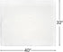 Snow White Polyester Blanket - 32" x 40" (1 Pc) | Luxurious Fluff for Winter Decor, Crafts & Displays...