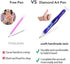 RovyFota Diamond Painting Pen, Handmade Resin Diamond Painting Tools with Glue Clay and Various Tips, More Comfortable and Faster...