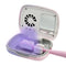 Rechargeable Mini UV Toothbrush Sterilizer Cover with Fan and USB Cord for Travel or Home, Long Battery Life and Improved Case Ventilation (Blue)...