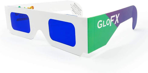 GloFX Color Therapy Paper Glasses - 5 Pack - Chakra & Chromotherapy Light Therapy...