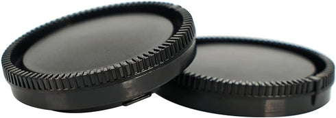 NIYI 2Sets Camera Body Cap and Rear Lens Cap Cover Kit for Sony ENEX Mount Camera and Lenses Rear Lens Protector Cover and Body Cap Set...