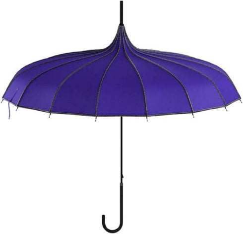 chenwen Pagoda Peak Old-Fashionable Ingenuity Umbrella Parasol Sun Parasol Rain umbrella Bridal Wedding Decoration Umbrellas...