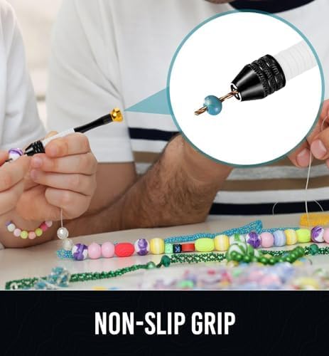 Pin Vise Hand Drill for Jewelry Making - Craft911 Manual Craft Drill Sharp HSS Micro Mini Twist Drill Bits Set, Small Rotary Tools for Wood, Plast...
