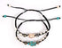 Pingyongchang 8mm Vintage Turquoise Sea Turtle Bracelet,Bohemian Turquoise Natutal Stone Bracelet Adjustable Hand Woven Bead Strand Bracelet with ...