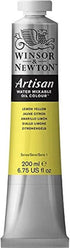 Winsor & Newton Artisan Water Mixable Oil Colour, 6.75-oz (200ml), Lemon Yellow...