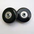 Set of 2pcs 54mm Mute Wear-Resistant Luggage Suitcase Double Type Replacement Wheels Kit Inline Outdoor Skate, Rubber Swivel Caster Wheels 6x50mm ...