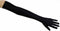 Greatlookz Fashion Matte Satin Opera Length Gloves, Black...