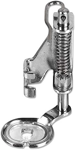 ZIGZAGSTORM SA165, BLQP-FM Low Shank Quilting Free Motion Presser Foot Against The Fabric Darning Foot for Brother,Janome,Juki,Pfaff,Bernette,Sing...