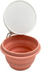Silicone Collapsible Bowl with Lids, 18OZ Foldable Salad Lunch Bowl, Collapsible Food Container Storage for Camping Walking Traveling...