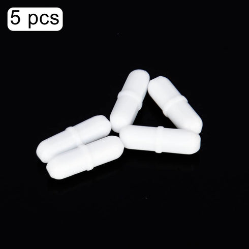 stonylab Magnetic Stir Bar, 5-Pack 25 mm PTFE-Coated Stir Bar Set Magnetic Stirring Bars White Stir Mixer for Stirrers Laboratory Stir Plate Bar, ...