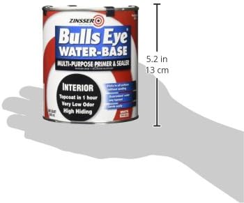 Zinsser 2244 Bulls Eye WB Primer Sealer, Quart, White, 12 Fl Oz...