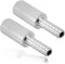 YOUHO 2PCS 0.5 Micron Diffusion Stone Stainless Steel Aeration Stone Carbonating Stone with 1/4" Barb for Homebrew Wine Beer Soda Air Stone...