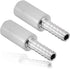 YOUHO 2PCS 0.5 Micron Diffusion Stone Stainless Steel Aeration Stone Carbonating Stone with 1/4" Barb for Homebrew Wine Beer Soda Air Stone...