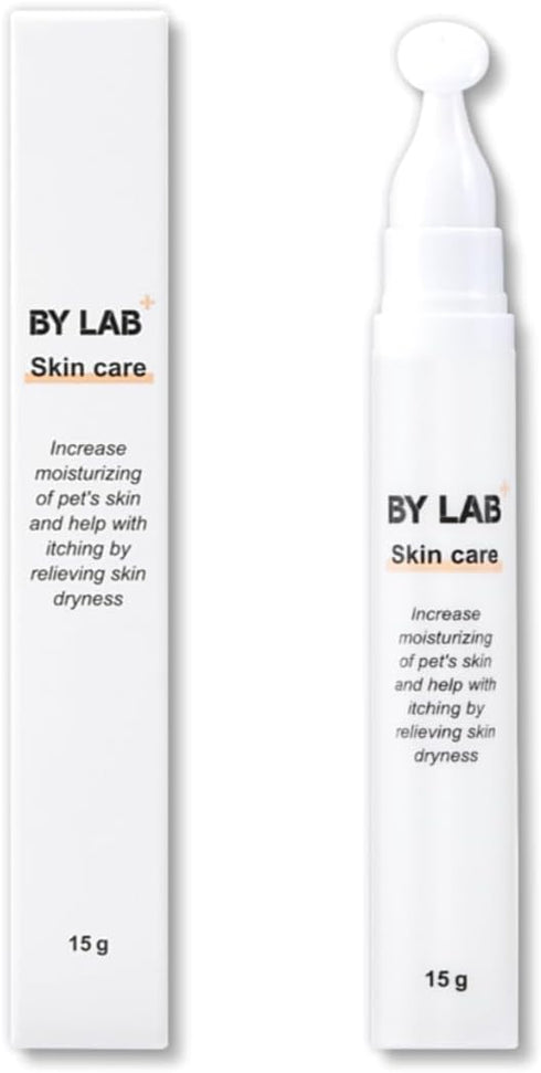 BYLAB Skin Care Dog pet Skin Disease kucing Sensitive Ointment Cream, white...