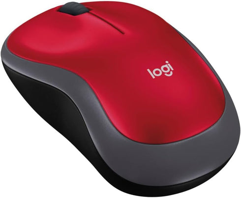 Logitech M185 Wireless Mouse, 2.4GHz with USB Mini Receiver, 12-Month Battery Life, 1000 DPI Optical Tracking, Ambidextrous, Compatible with PC, M...