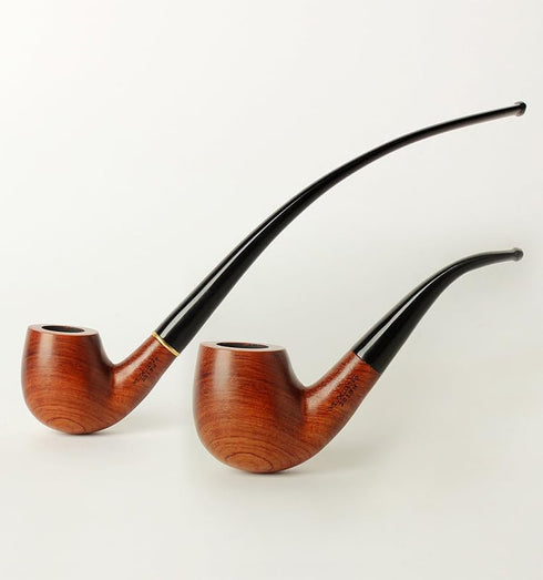 Handcrafted Wooden Pipe Smooth Finished - Classic Churchwarden Design...