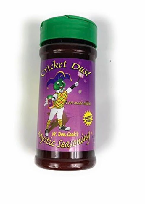W. Don Cook's Cricket Dust Mystic Seasoning, Gluten Free All purpose Seasoning. Love Made Edible!...