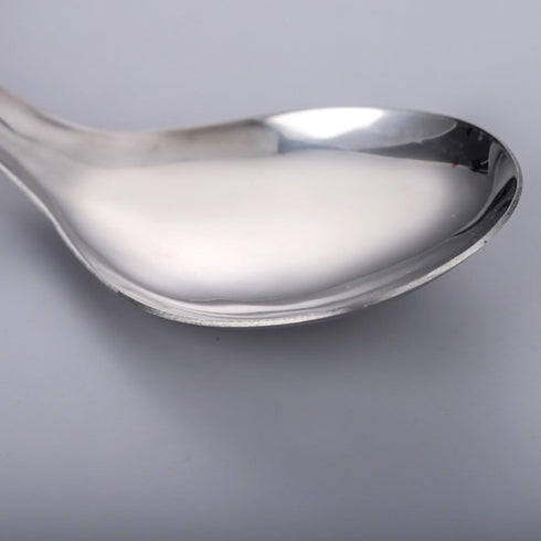 Kichvoe Rice Scooper 3pcs Rice Paddle Spoon Stainless Steel Rice Scoop Metal Serving Spoon Cooking Utensil Rice Servers Soup Ladle Oil Skimmer Spo...