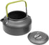 1.2L Outdoor Teapot Water Bottle Aluminum Alloy Cookware Camping Cooking Picnic Tableware Kettle Pot for Outdoor Hiking...