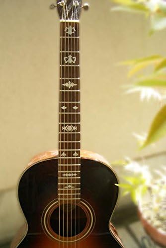 Jockomo Old Banjo Type (White Pearl) Guitar Inlay Sticker...