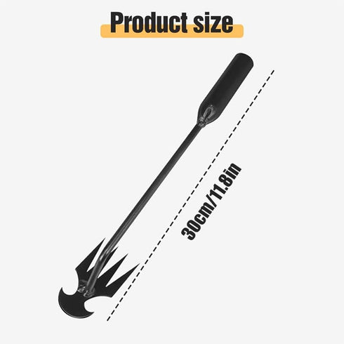 Weed Puller Tool, 2024 New Weeding Artifact Uprooting Weeding Tool, Multifunctional Hand Weeder Garden Tools, 4 Teeth Weed Puller for Vegetable Ga...