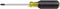 Klein Tools 603-4B No. 2 Wire Bending Phillips Round Shank Tip Screwdriver, Made in USA, Black/Yellow, Small...