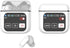 URIZONS ANC Noise Cancellation Message Notification Bluetooth in-Ear Earbuds - Multi-Functional Wireless in Ear finding Headphones with LCD Screen...