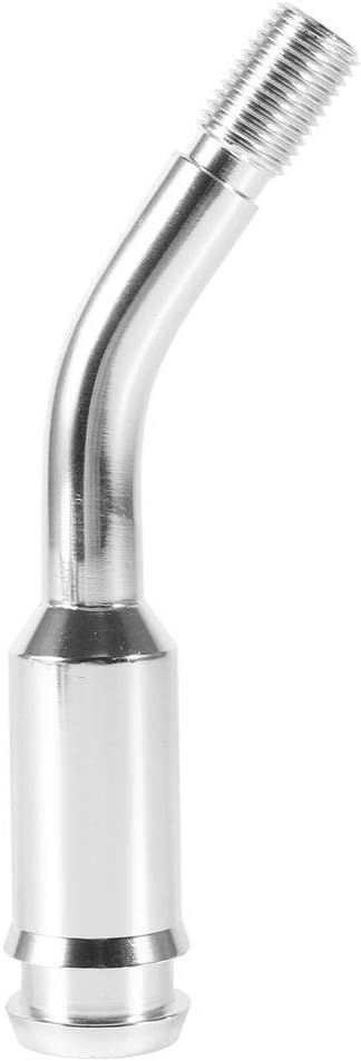 Minyinla 5 inch Gear Shifter Stick Lever Bend Extension Shift Knob Extender Replacement for T4 1990-2003 Silver...
