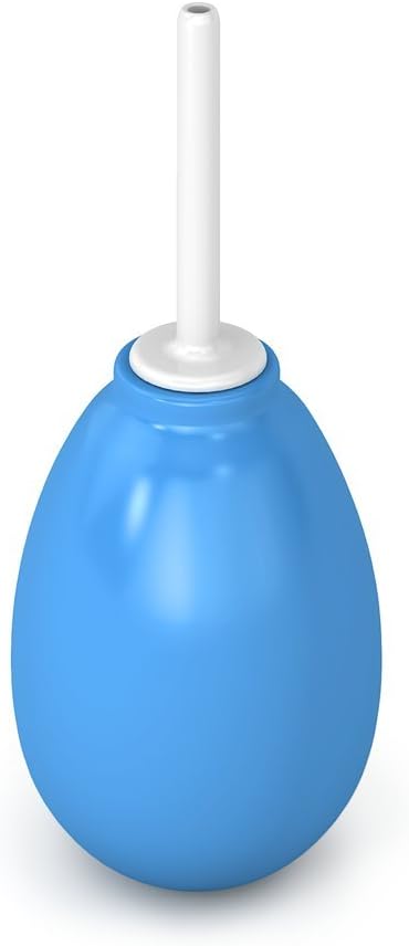 Flents Rectal Syringe, Reusable & Easy to Clean, Blue...